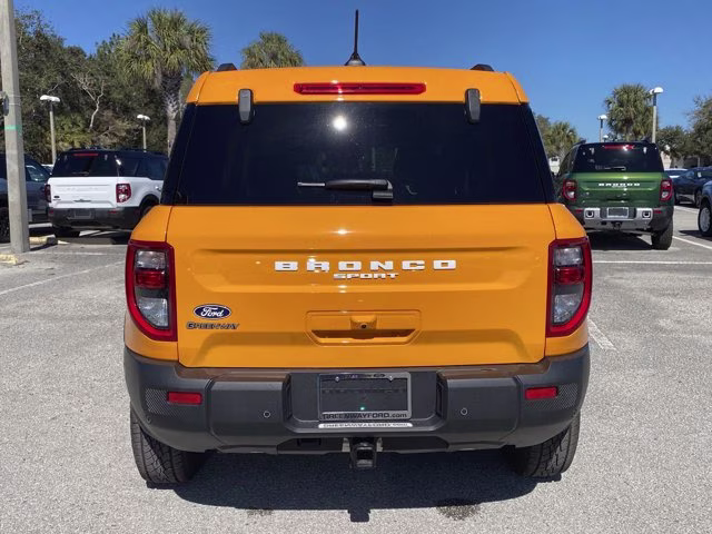2026 Orange Fury Metallic Tri-Coat Ford Bronco Sport Big Bend 4X4 SUV