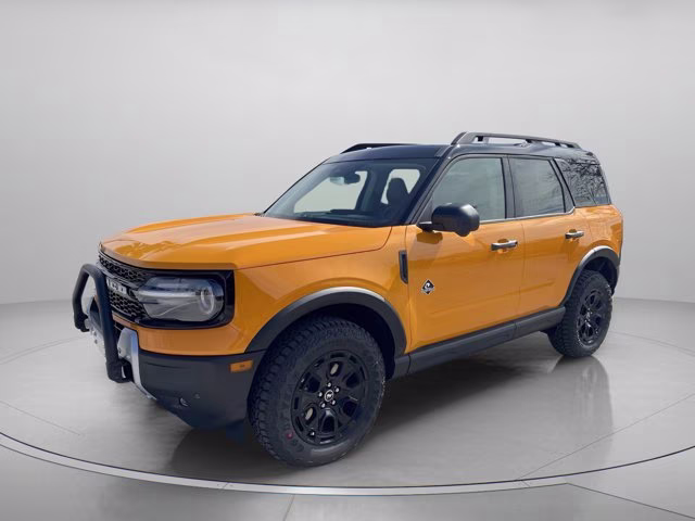 2026 Orange Fury Metallic Tri-Coat Ford Bronco Sport Outer Banks 4X4 SUV