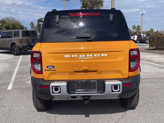 2026 Orange Fury Metallic Tri-Coat Ford Bronco Sport Outer Banks 4X4 SUV