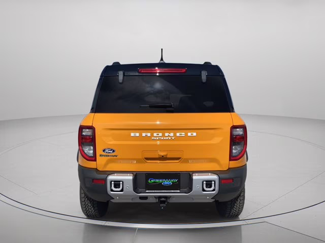 2026 Orange Fury Metallic Tri-Coat Ford Bronco Sport Outer Banks 4X4 SUV