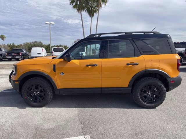 2026 Orange Fury Metallic Tri-Coat Ford Bronco Sport Outer Banks 4X4 SUV