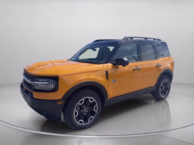 2026 Orange Fury Metallic Tri-Coat Ford Bronco Sport Outer Banks 4X4 SUV