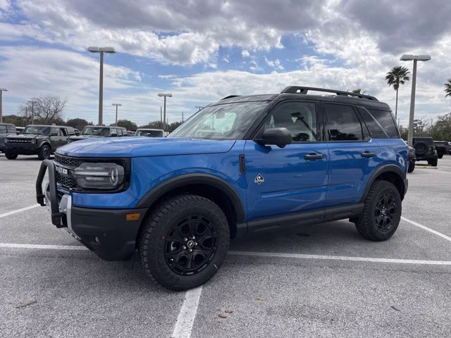2026 Velocity Blue Metallic Ford Bronco Sport Outer Banks 4X4 SUV