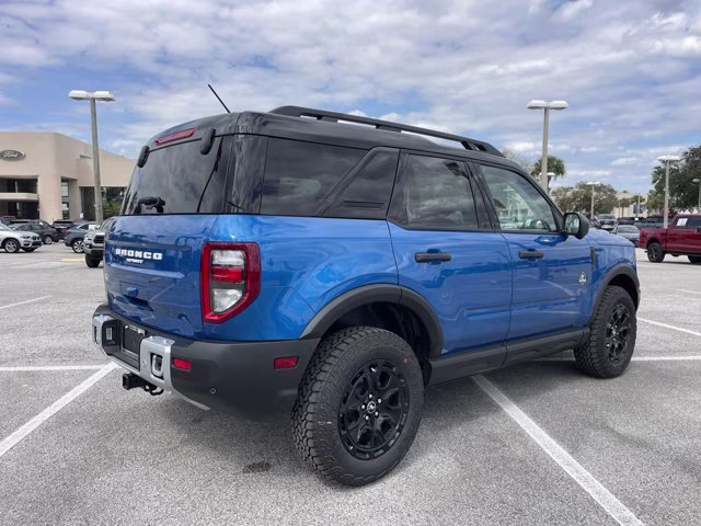 2026 Velocity Blue Metallic Ford Bronco Sport Outer Banks 4X4 SUV