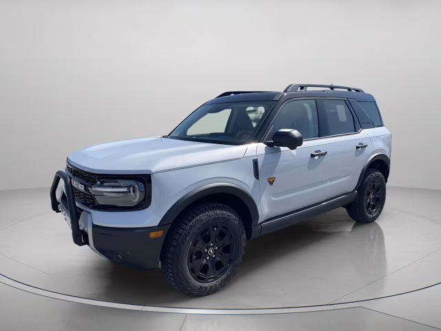 2026 Space White Metallic Ford Bronco Sport Badlands 4X4 SUV