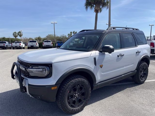 2026 Space White Metallic Ford Bronco Sport Badlands 4X4 SUV