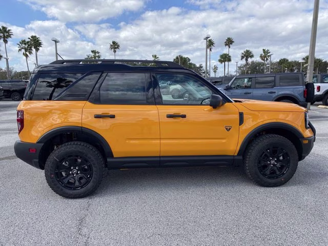 2026 Orange Fury Metallic Tri-Coat Ford Bronco Sport Badlands 4X4 SUV