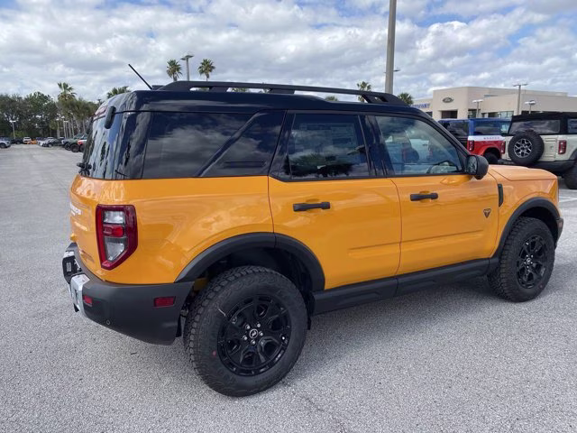 2026 Orange Fury Metallic Tri-Coat Ford Bronco Sport Badlands 4X4 SUV