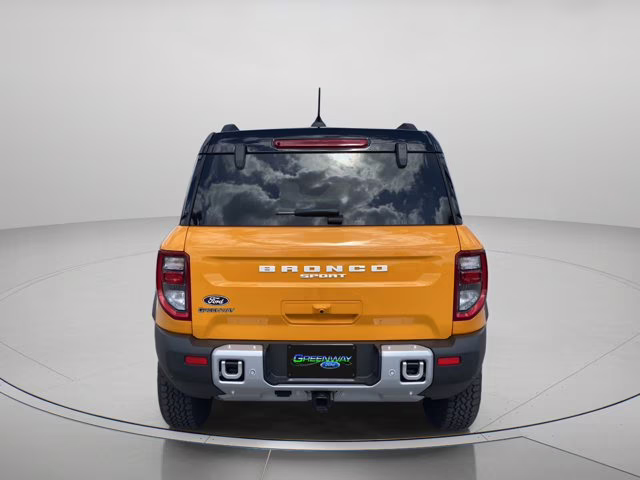 2026 Orange Fury Metallic Tri-Coat Ford Bronco Sport Badlands 4X4 SUV