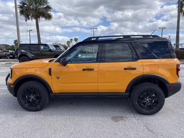 2026 Orange Fury Metallic Tri-Coat Ford Bronco Sport Badlands 4X4 SUV