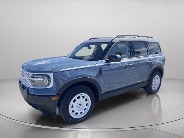 2026 Azure Gray Metallic Tri-Coat Ford Bronco Sport Heritage 4X4 SUV