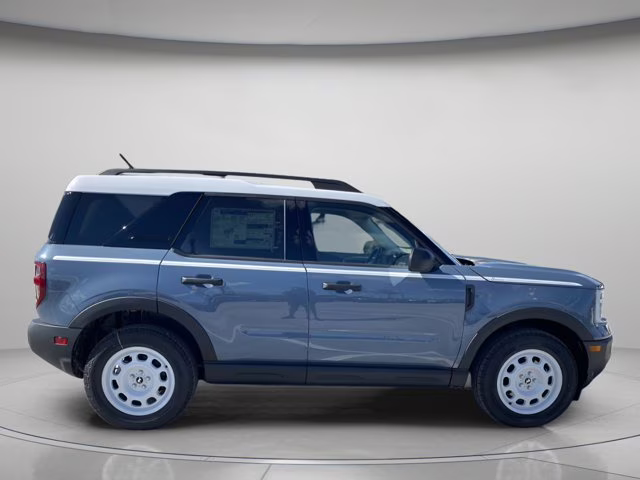2026 Azure Gray Metallic Tri-Coat Ford Bronco Sport Heritage 4X4 SUV