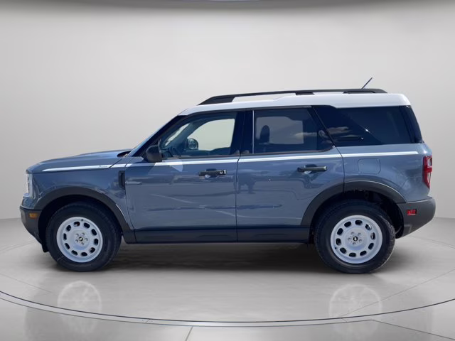 2026 Azure Gray Metallic Tri-Coat Ford Bronco Sport Heritage 4X4 SUV