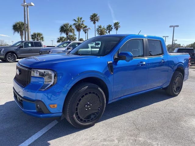 2026 Velocity Blue Ford Maverick Lobo AWD Truck