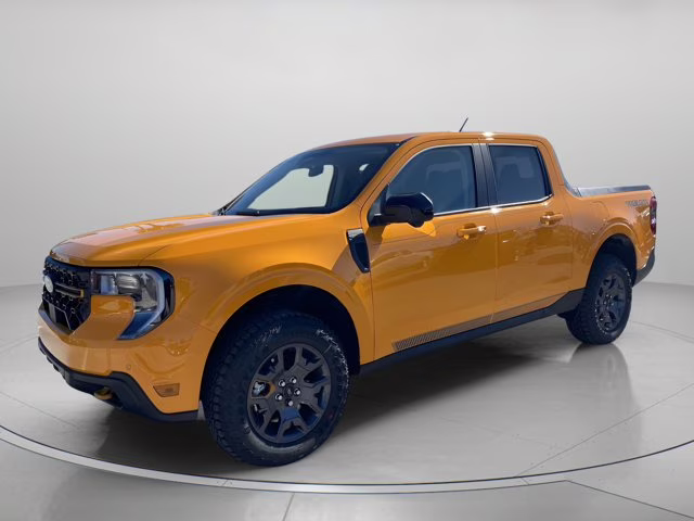 2026 Orange Fury Metallic Tri-Coat Ford Maverick Tremor AWD Truck