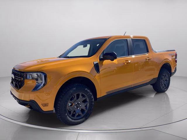 2026 Orange Fury Metallic Tri-Coat Ford Maverick Tremor AWD Truck
