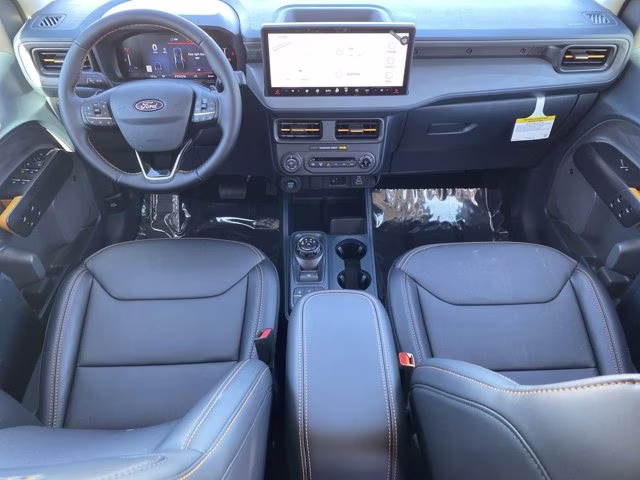 2026 Orange Fury Metallic Tri-Coat Ford Maverick Tremor AWD Truck