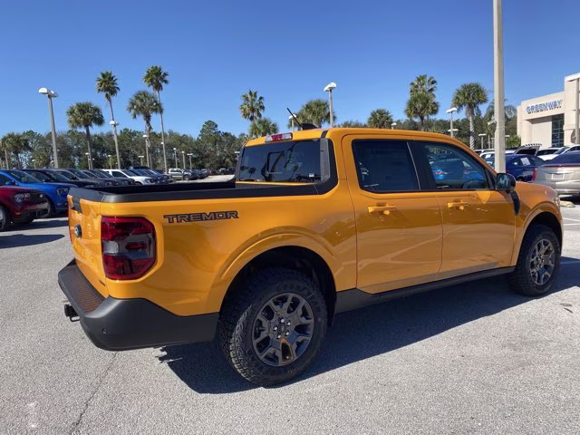 2026 Orange Fury Metallic Tri-Coat Ford Maverick Tremor AWD Truck