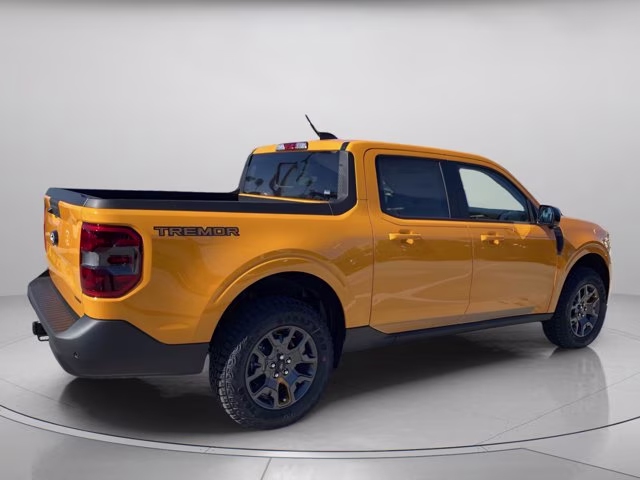 2026 Orange Fury Metallic Tri-Coat Ford Maverick Tremor AWD Truck
