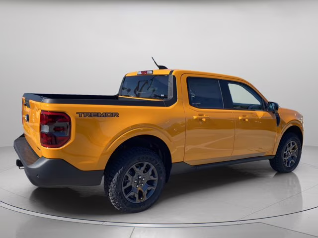 2026 Orange Fury Metallic Tri-Coat Ford Maverick Tremor AWD Truck