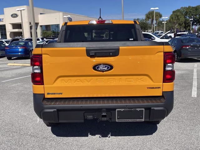 2026 Orange Fury Metallic Tri-Coat Ford Maverick Tremor AWD Truck