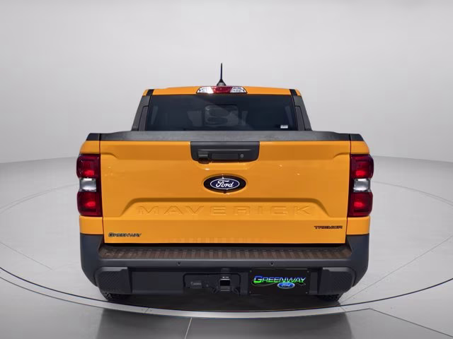 2026 Orange Fury Metallic Tri-Coat Ford Maverick Tremor AWD Truck