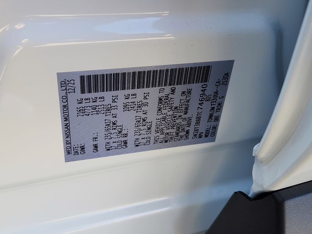 2026 Everest White Pearl Tricoat Nissan Rogue Rock Creek AWD SUV