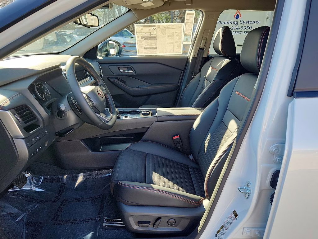 2026 Everest White Pearl Tricoat Nissan Rogue Rock Creek AWD SUV