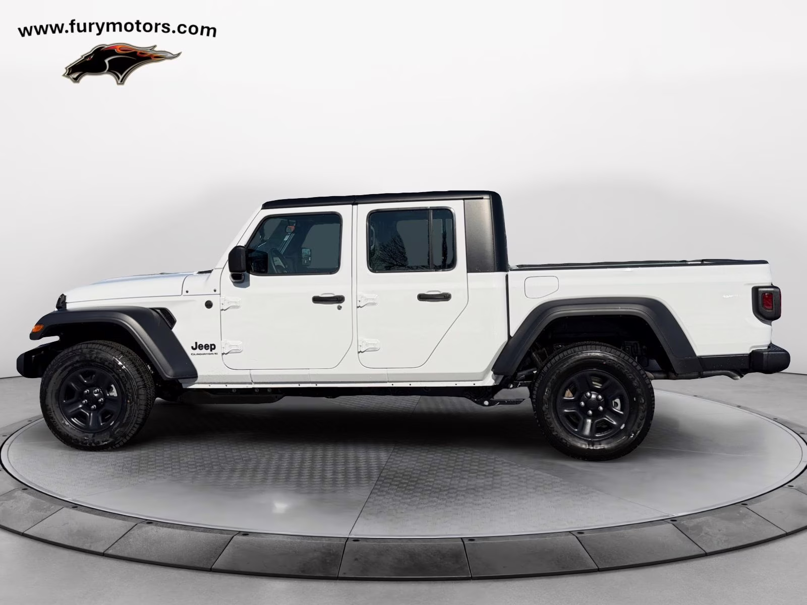 2026 Bright White Clearcoat Jeep Gladiator Sport 4X4 Truck