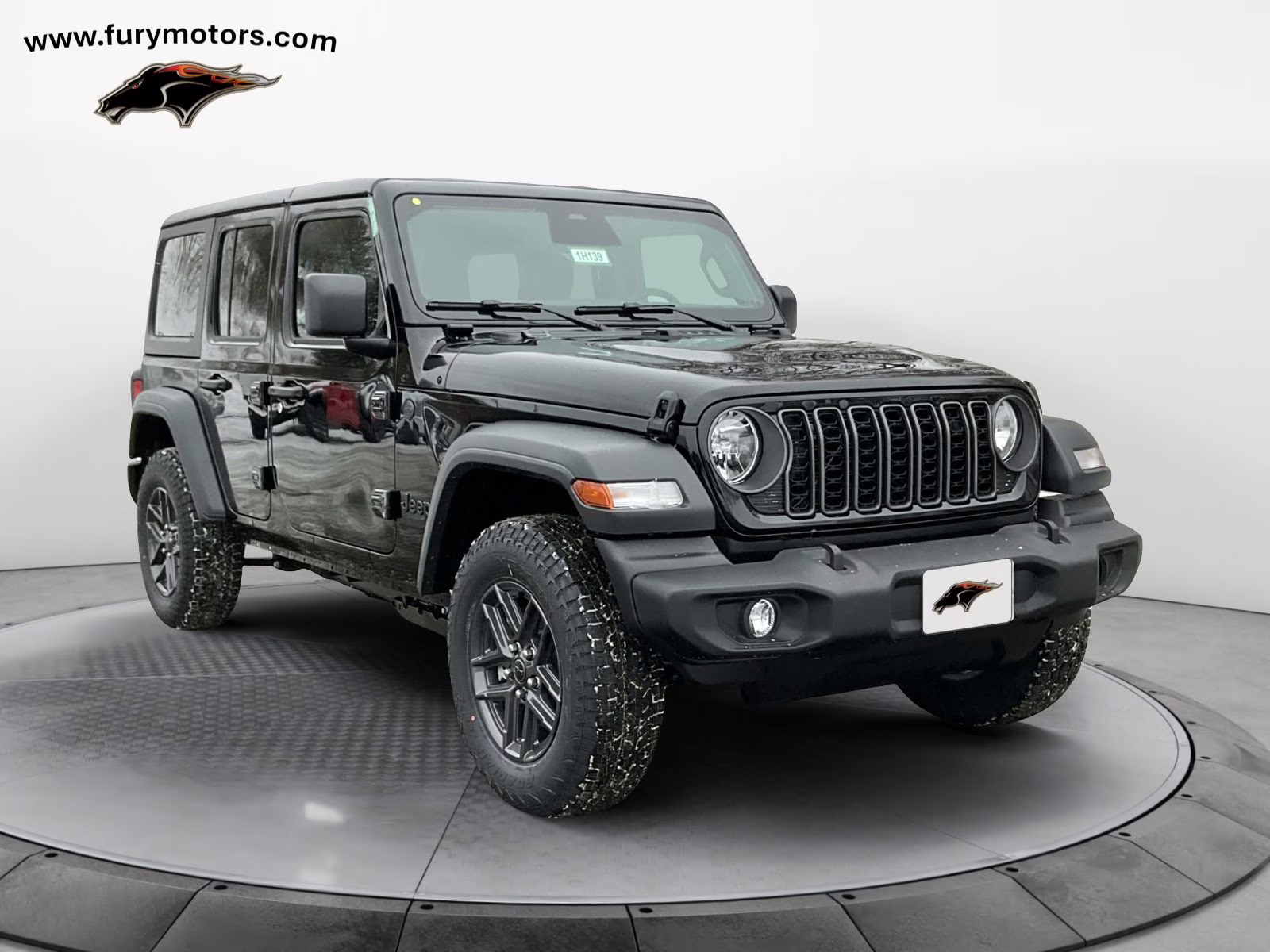 2026 Black Clearcoat Jeep Wrangler Sport S 4X4 SUV