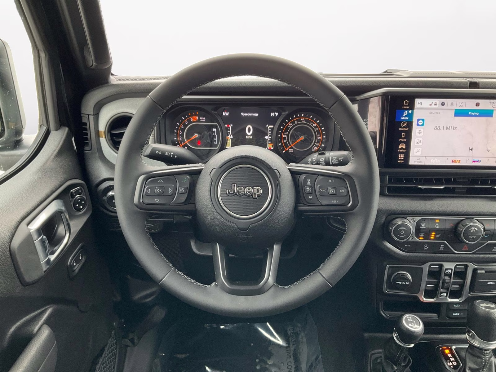 2026 Black Clearcoat Jeep Wrangler Sport S 4X4 SUV