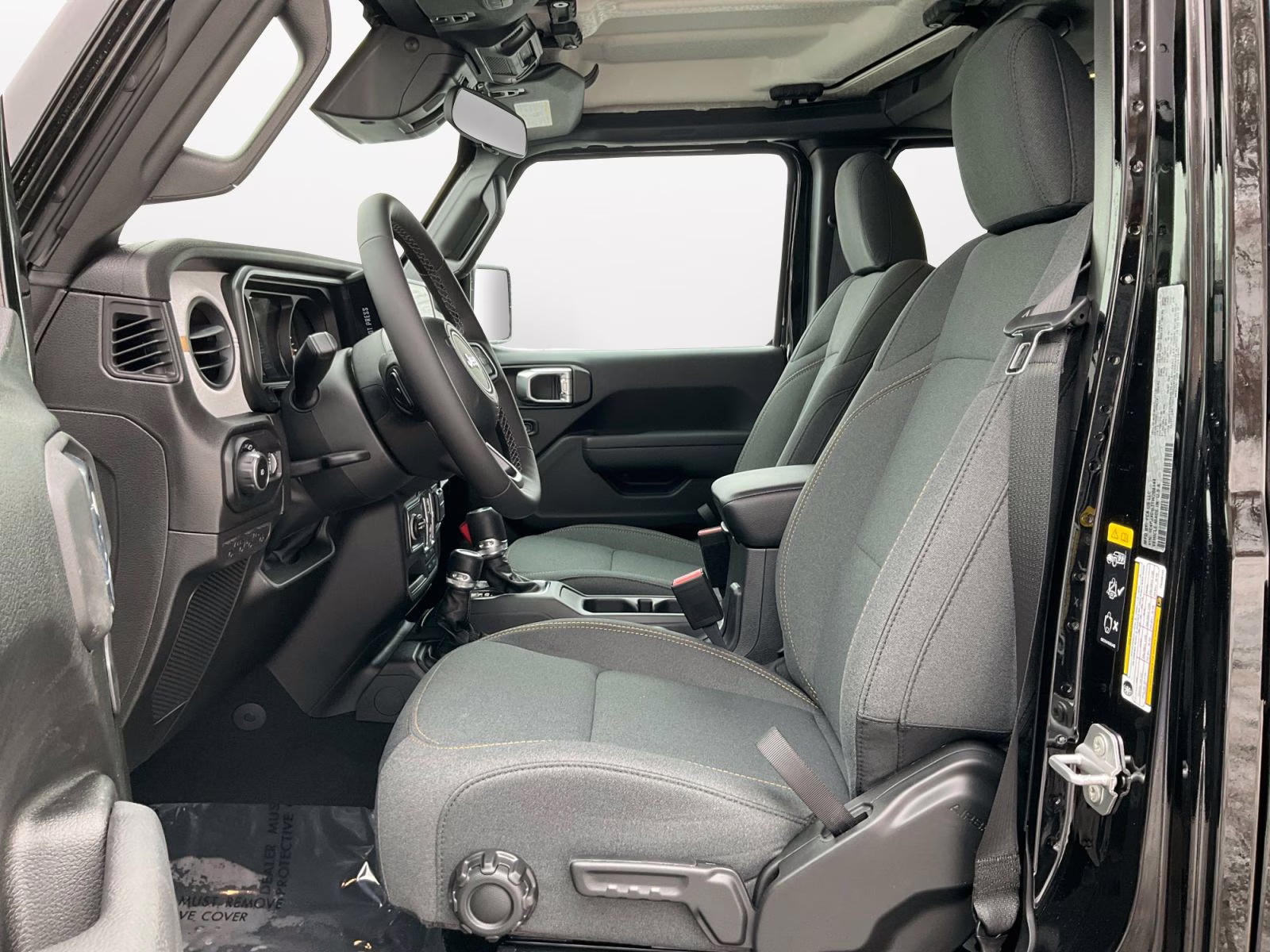 2026 Black Clearcoat Jeep Wrangler Sport S 4X4 SUV