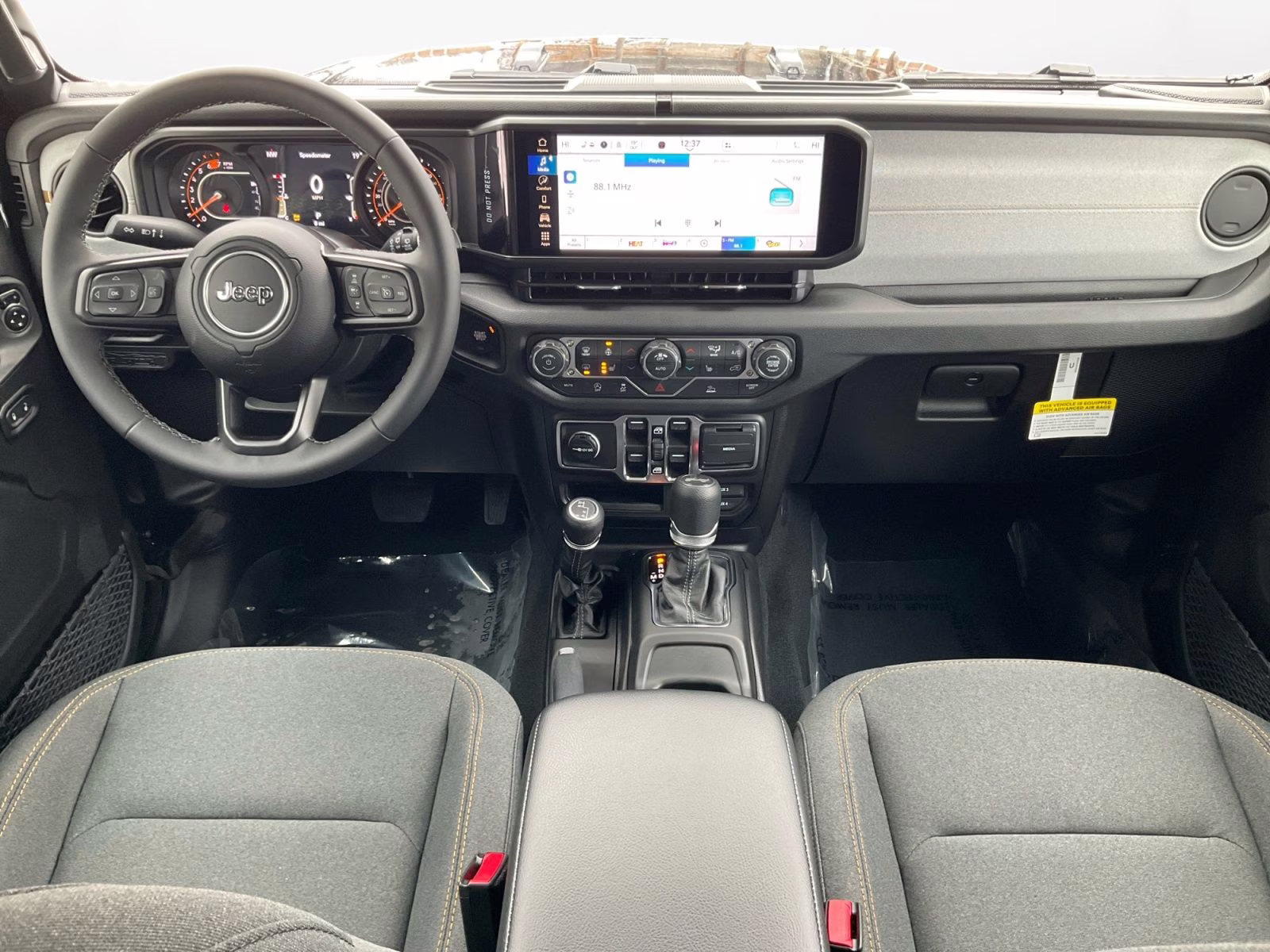 2026 Black Clearcoat Jeep Wrangler Sport S 4X4 SUV