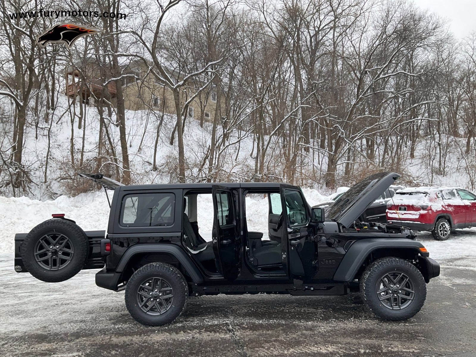 2026 Black Clearcoat Jeep Wrangler Sport S 4X4 SUV