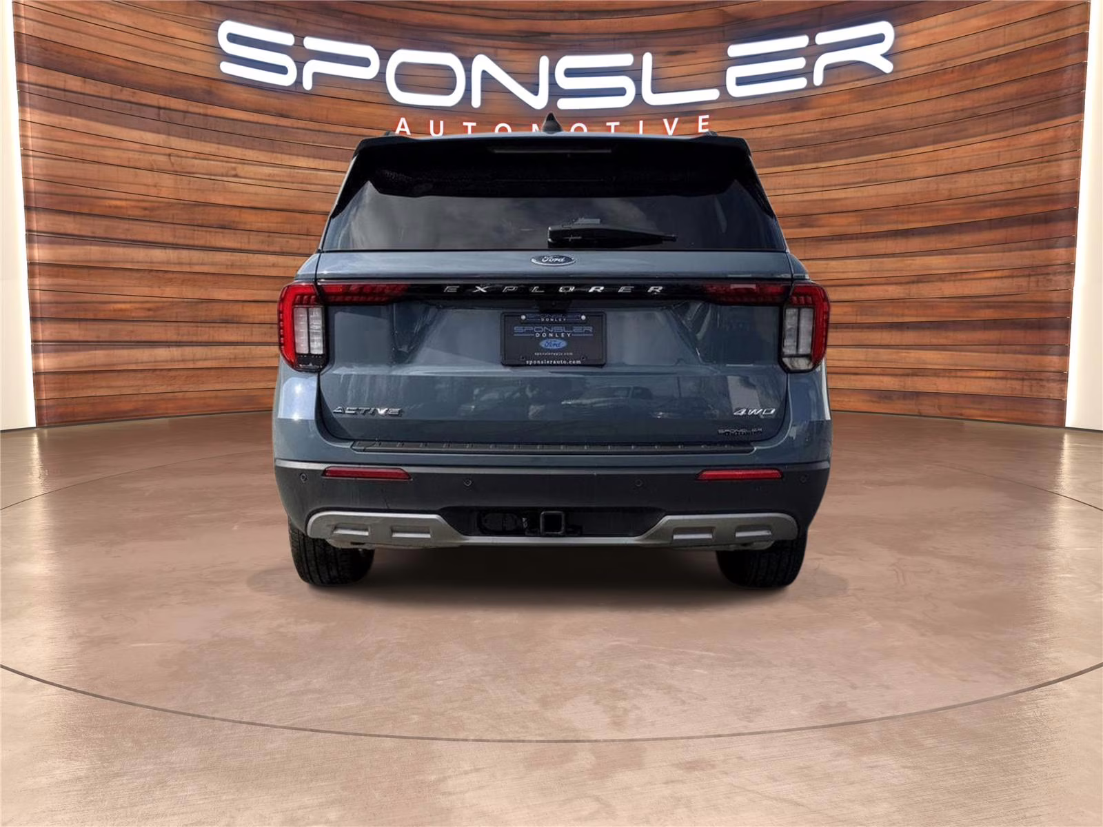 2026 Vapor Blue Ford Explorer Active 4X4 SUV