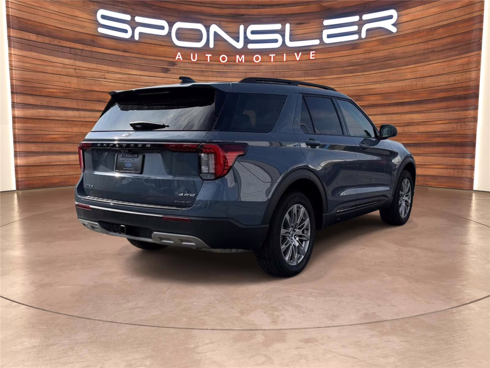 2026 Vapor Blue Ford Explorer Active 4X4 SUV