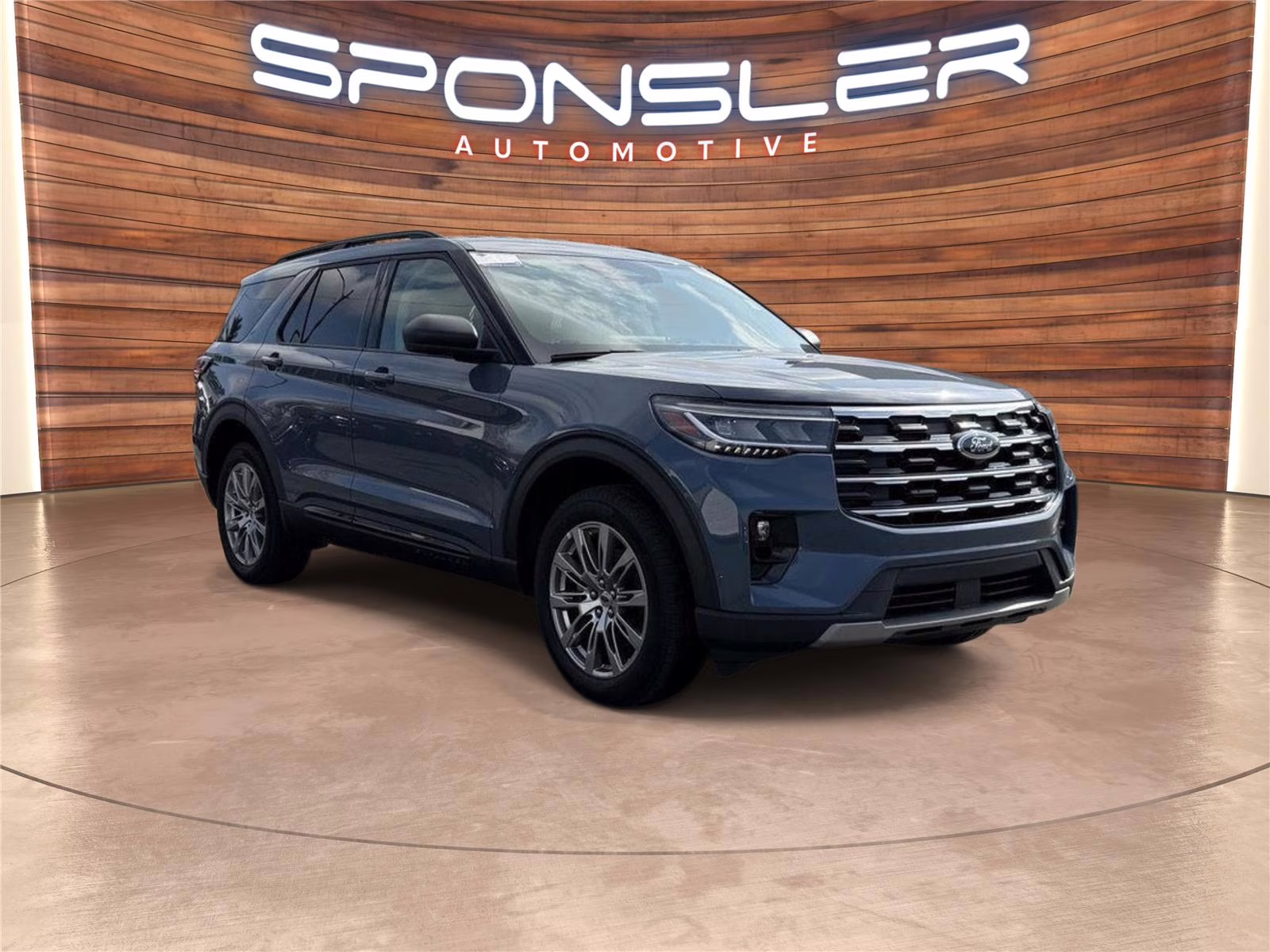 2026 Vapor Blue Ford Explorer Active 4X4 SUV
