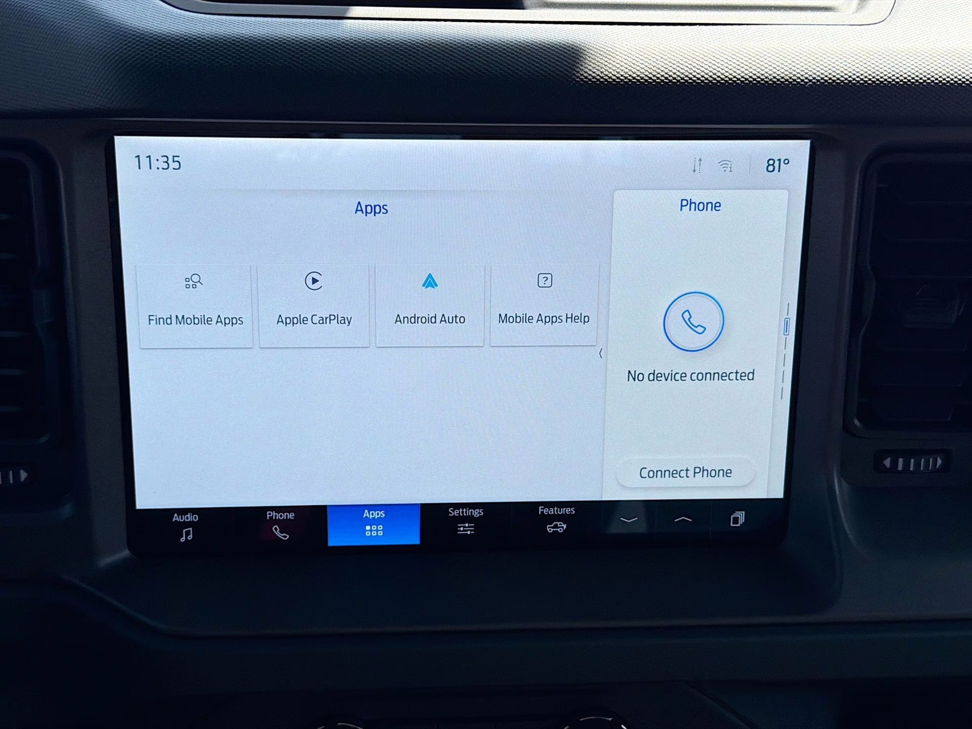 2025 Shadow Black Ford Bronco Base 4X4 SUV