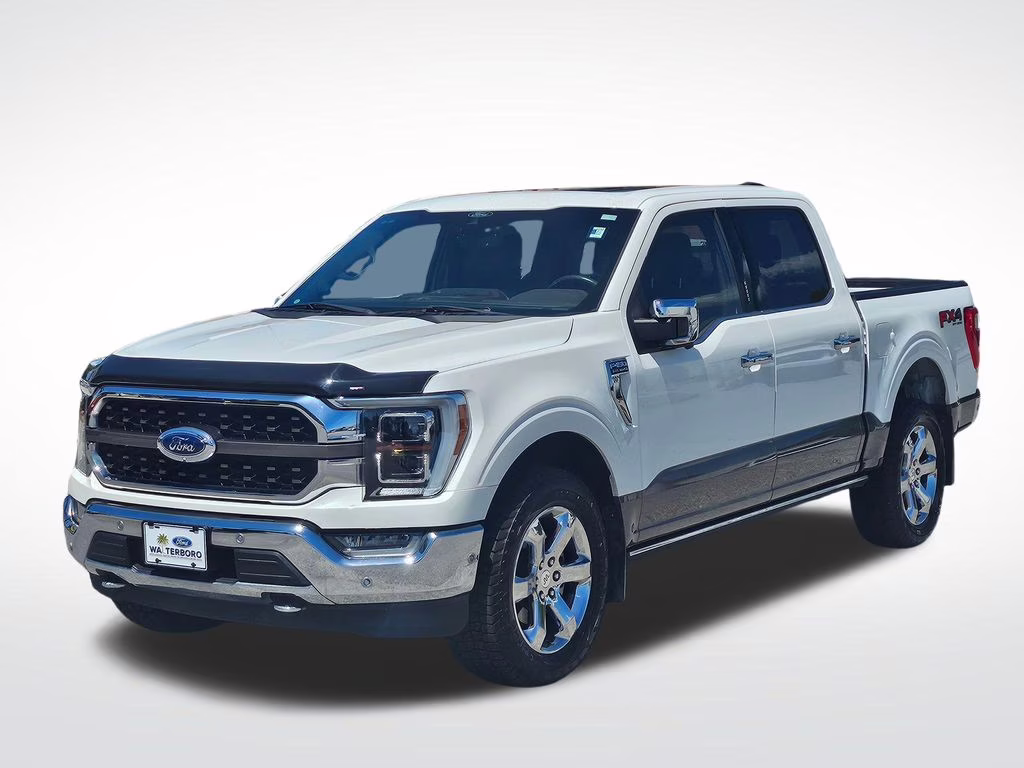2022 Star White Metallic Tri-Coat Ford F-150 King Ranch 4X4 Truck