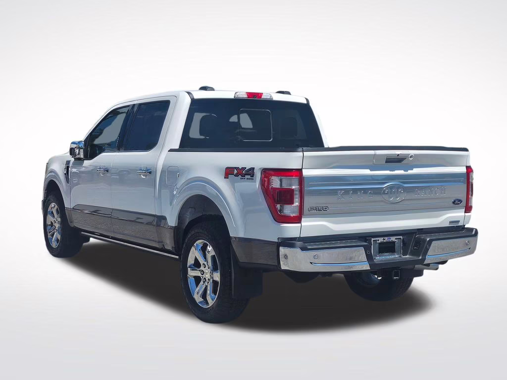 2022 Star White Metallic Tri-Coat Ford F-150 King Ranch 4X4 Truck