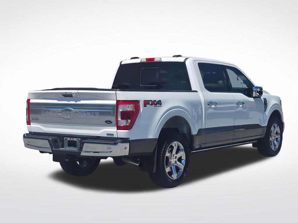 2022 Star White Metallic Tri-Coat Ford F-150 King Ranch 4X4 Truck