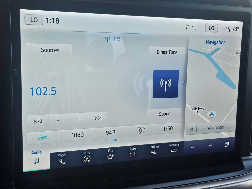 2022 Star White Metallic Tri-Coat Ford F-150 King Ranch 4X4 Truck