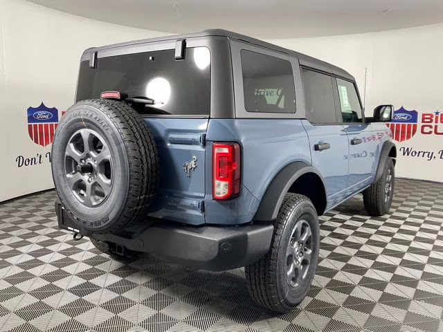 2025 Azure Gray Metallic Ford Bronco Big Bend 4X4 SUV