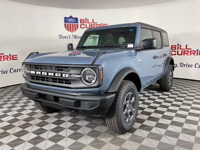 2025 Azure Gray Metallic Ford Bronco Big Bend 4X4 SUV