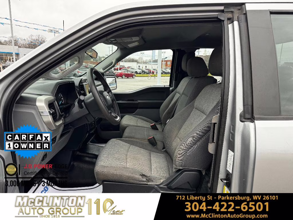 2021 Iconic Silver Metallic Ford F-150 XL 4X4 Truck