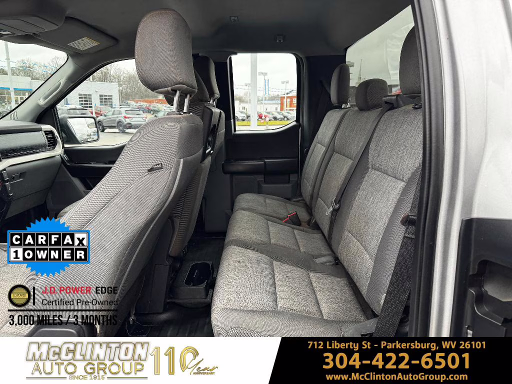 2021 Iconic Silver Metallic Ford F-150 XL 4X4 Truck