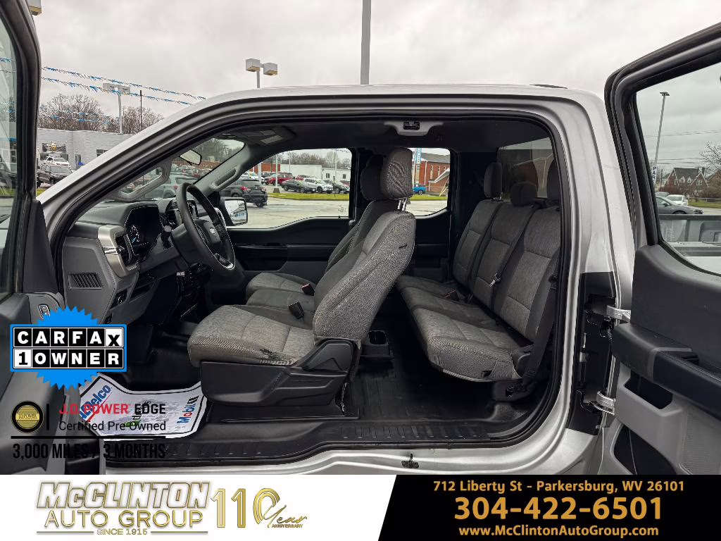2021 Iconic Silver Metallic Ford F-150 XL 4X4 Truck