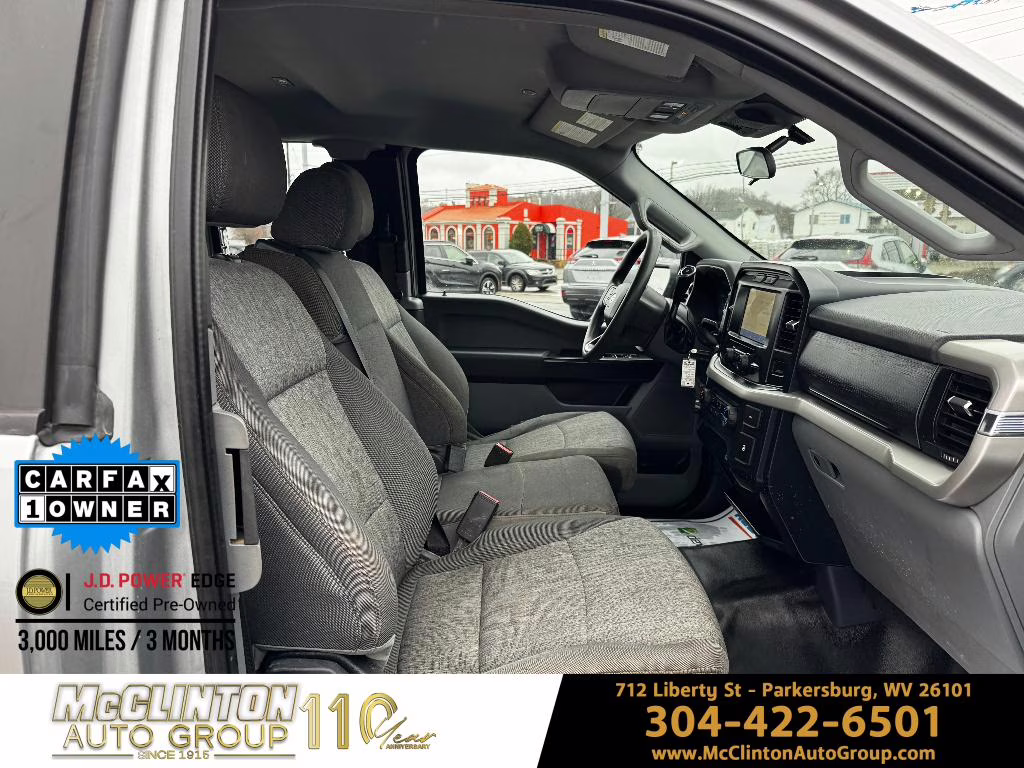 2021 Iconic Silver Metallic Ford F-150 XL 4X4 Truck