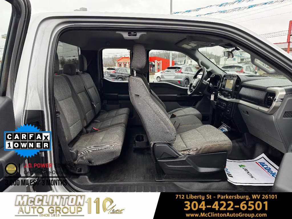 2021 Iconic Silver Metallic Ford F-150 XL 4X4 Truck