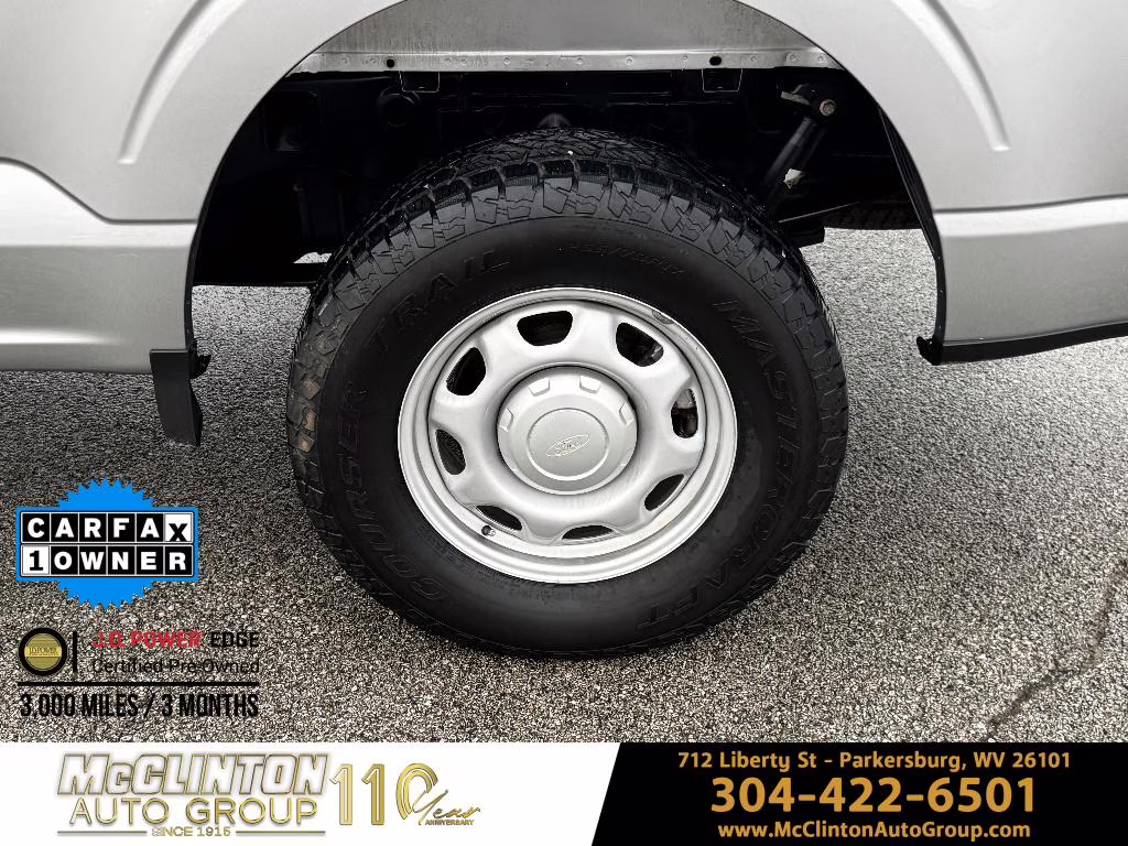 2021 Iconic Silver Metallic Ford F-150 XL 4X4 Truck